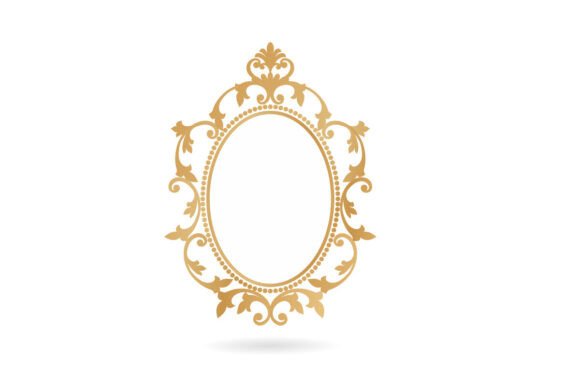 Download Vintage Ellipse Frames Label Ornaments - Vintage Collection