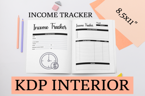 Download Income Tracker | KDP Interior - Income Collection
