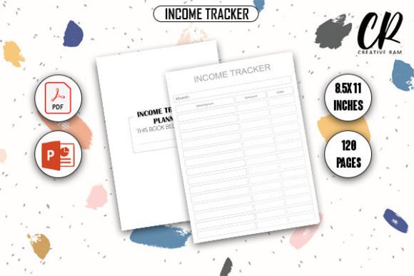 Download Income Tracker Planner - KDP Interior - Income Collection
