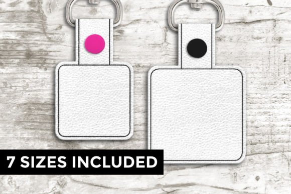Download Rounded Square Blank ITH Key Fob - Blank Collection