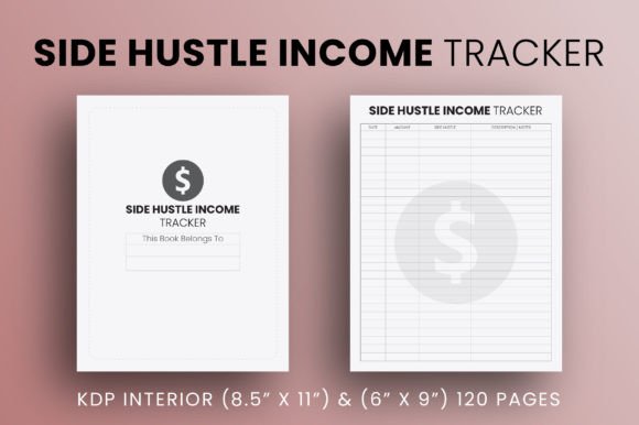 Download Side Hustle Income Tracker for KDP - Income Collection