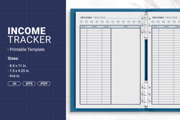 Download Income Tracker Printable Template - Income Collection