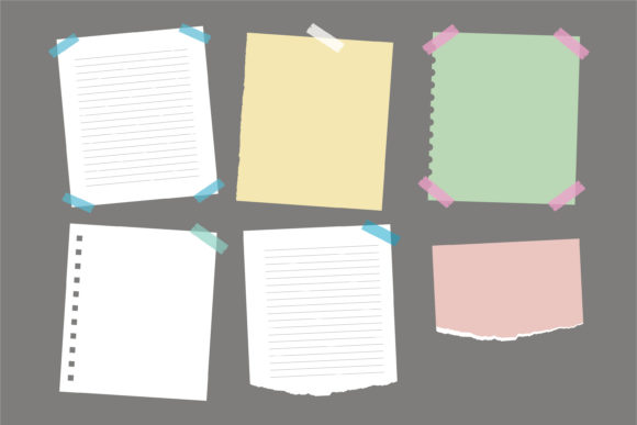 Download Sticky Paper Blank Notes - Blank Collection