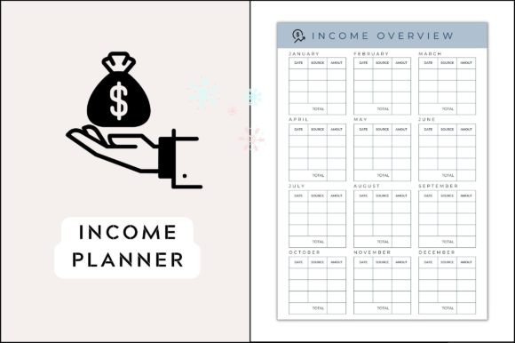 Download Premium Income Tracker Planner - Income Collection