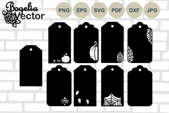 Download Fall Tags Bundle Halloween Pumpkin - Fall tags Collection
