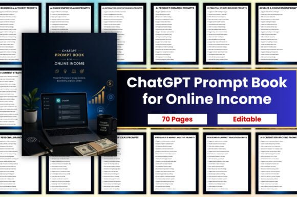 Download ChatGPT Prompt Book for Online Income - Income Collection