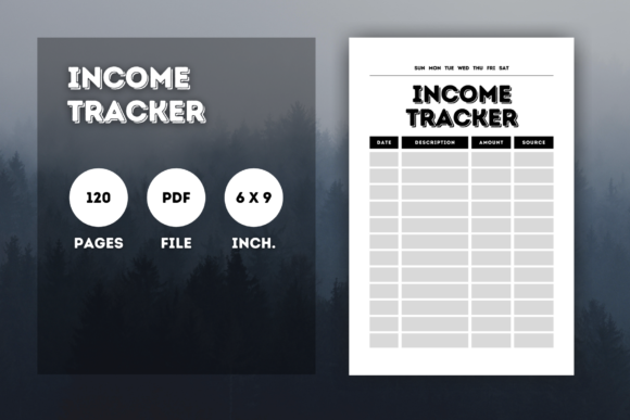 Download KDP Interior Income Tracker - Income Collection
